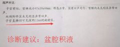 治疗盆腔积液用妇炎丸